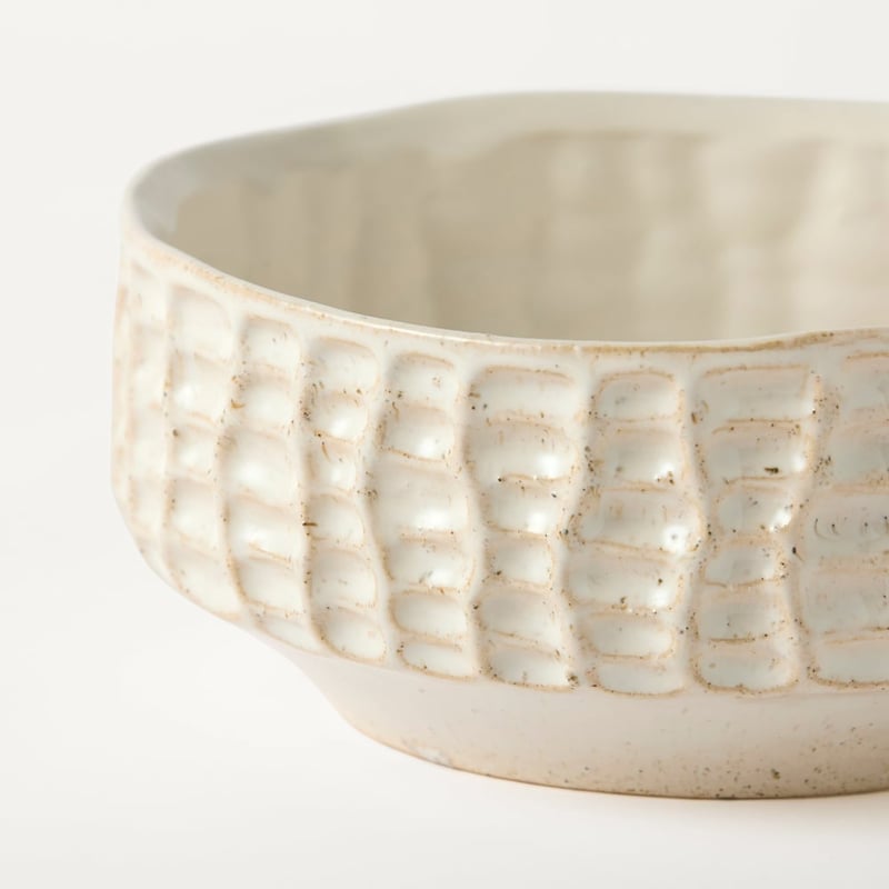 Rock Pool White Bowl