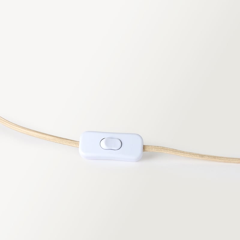 Una Urn Antique Glaze & Off White Table Light