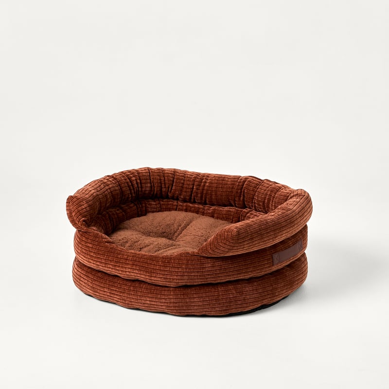 Ziggy Rosedale Rust Pet Bed