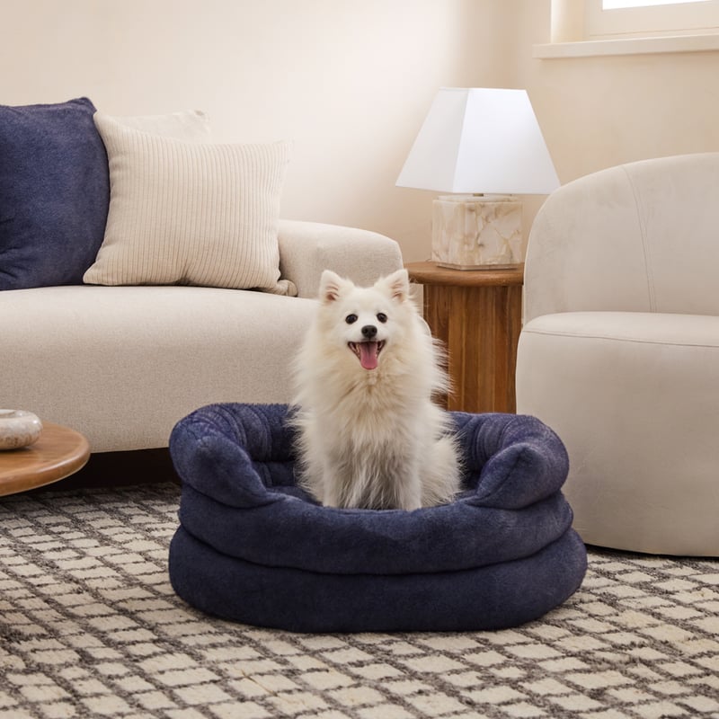 Ziggy Bluestone Zurich Recycled Fur Pet Bed 