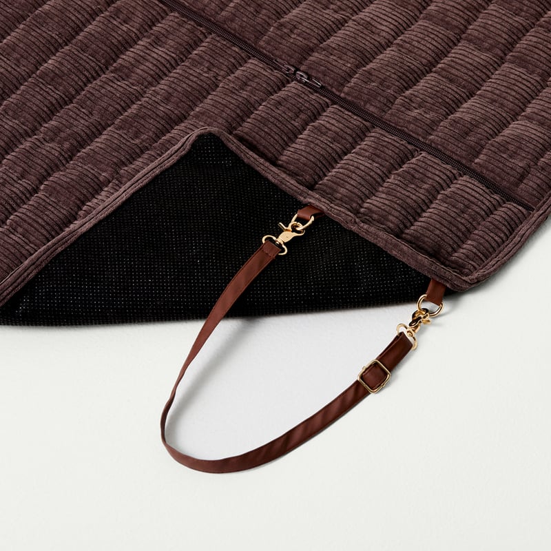 Maisy Chocolate Double Fold Out Pet Bed