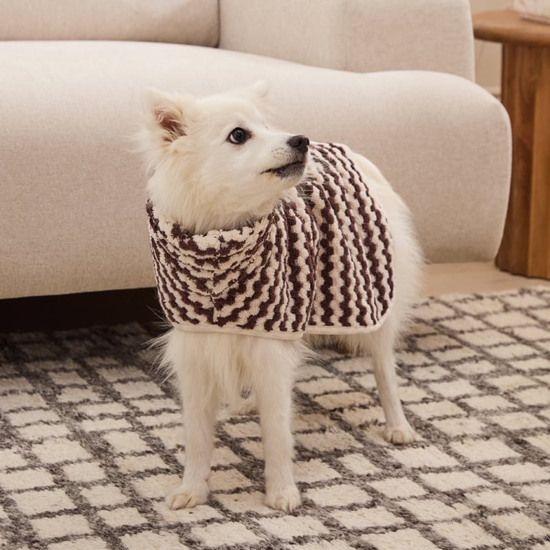 Lola European Turkish Cotton Chocolate & Natural Drying Jacket