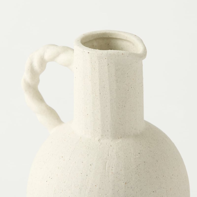 Paxos Off White Jug Vase