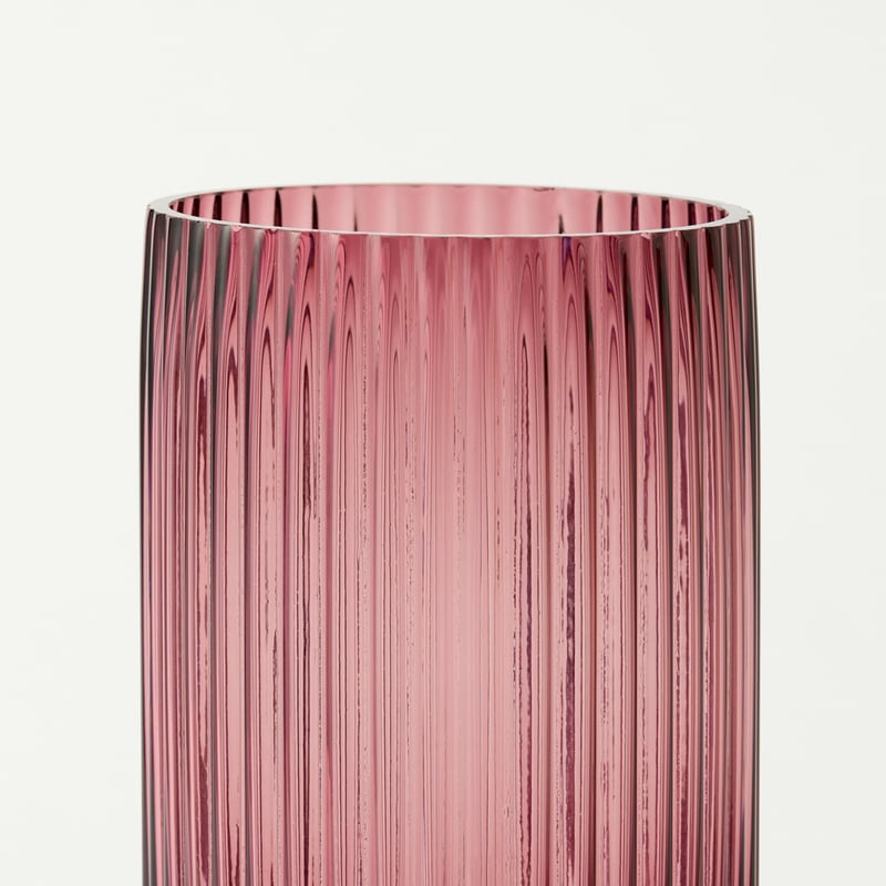 Modena Vase Burgundy