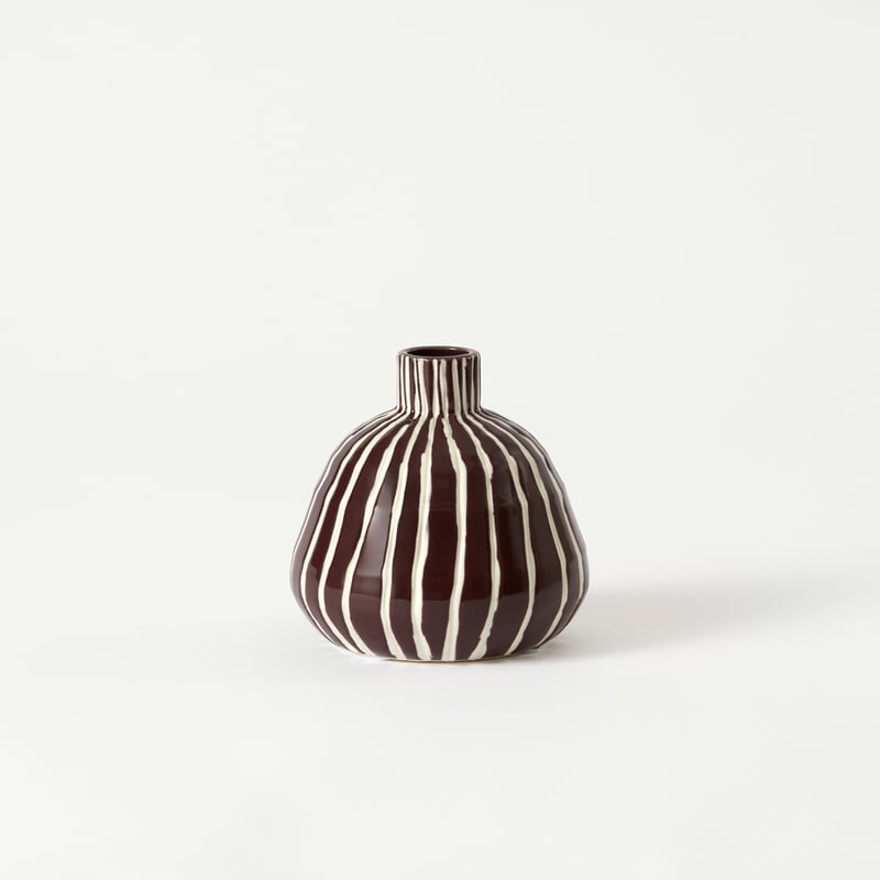 Elias Mini Chocolate Short Vase