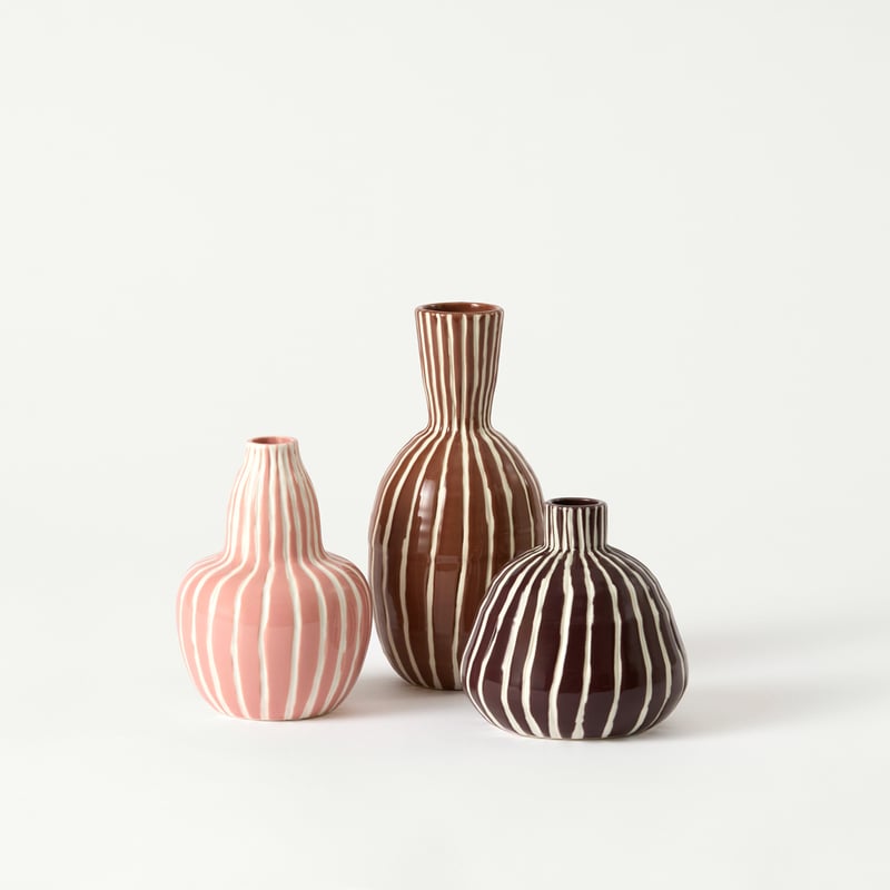 Elias Mini Chocolate Short Vase