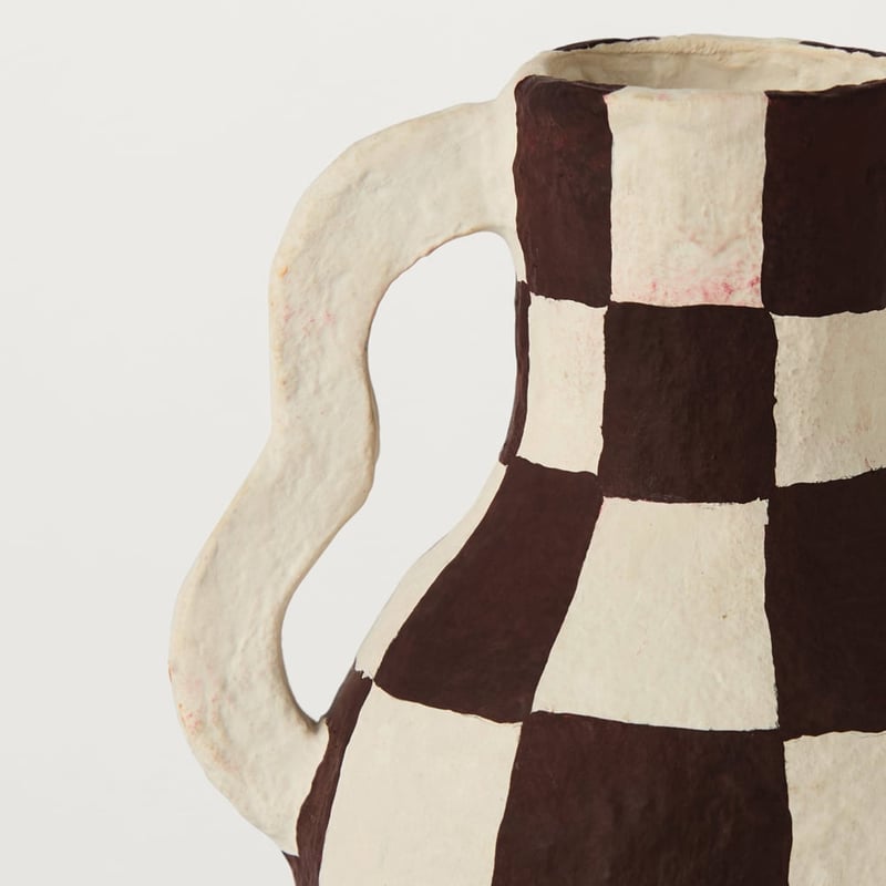 Remi Cream & Chocolate Small Vase