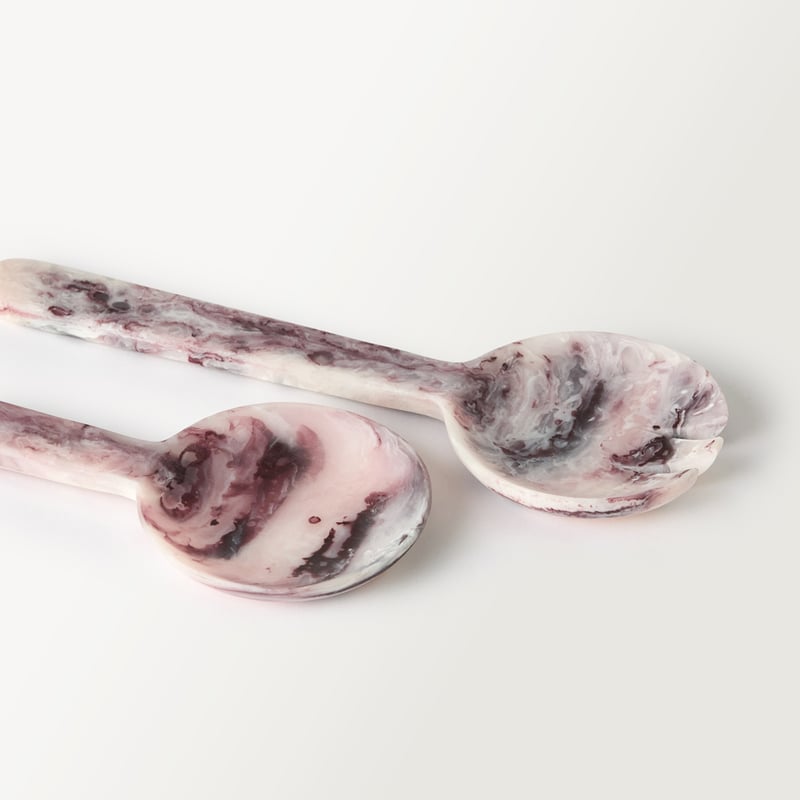 Milano Burgundy Resin Servingware