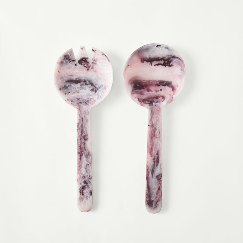 Milano Burgundy Resin Servingware