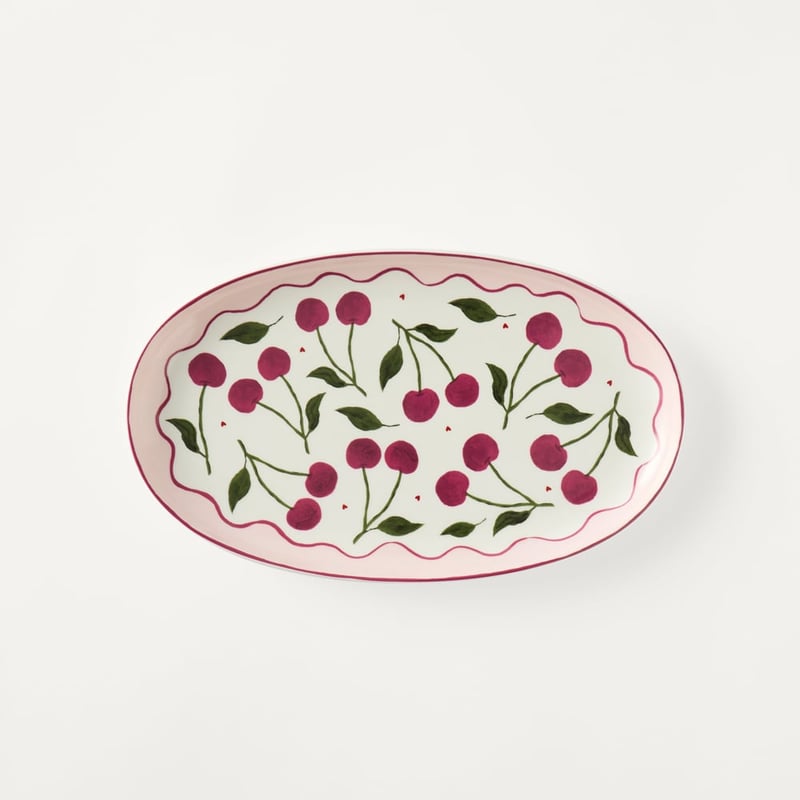 Ma Cherie Multi Cherry Oval Platter
