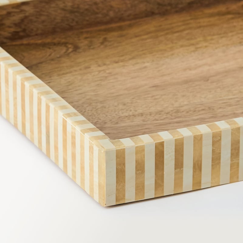 Attica Caramel Resin Tray