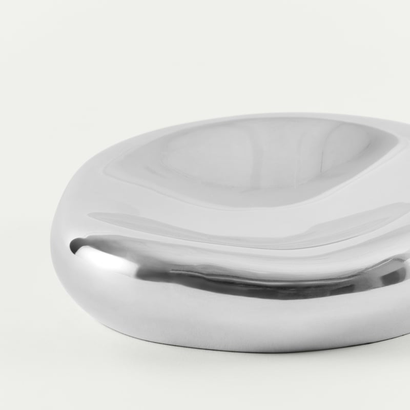 Argento Silver Pebble Dish