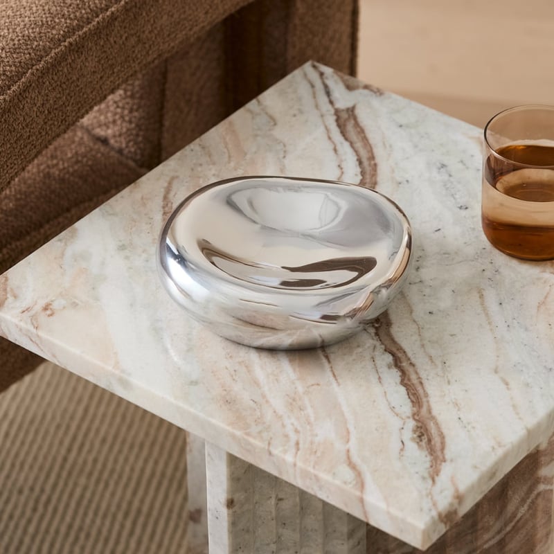 Argento Silver Pebble Dish