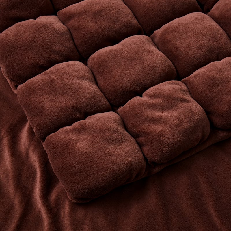Marshmallow Chocolate Throw