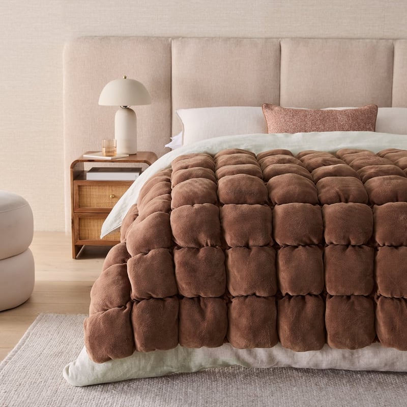 Marshmallow Mocha Throw