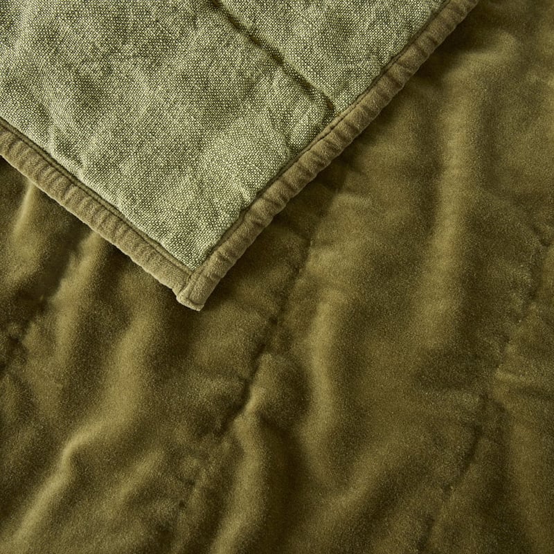 Bailey Olive Throw