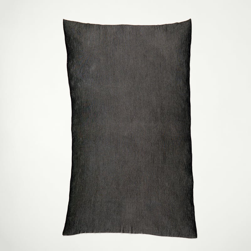 Bendigo Black Knitted Throw