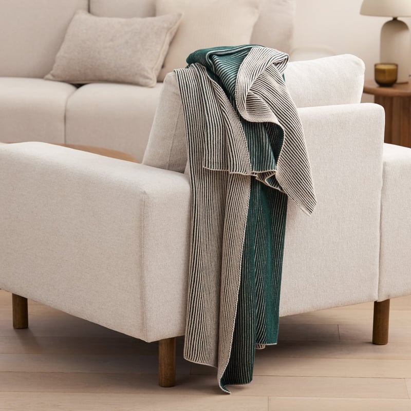 Bendigo Ivy Knitted Throw