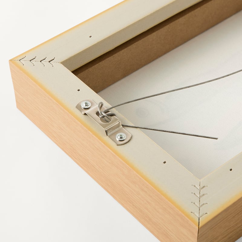 Kora Fish Blue & Natural Landscape Canvas