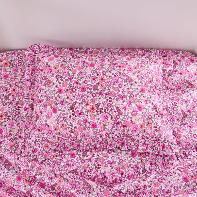 Heirloom Ellie White Ruffle Sheet Set