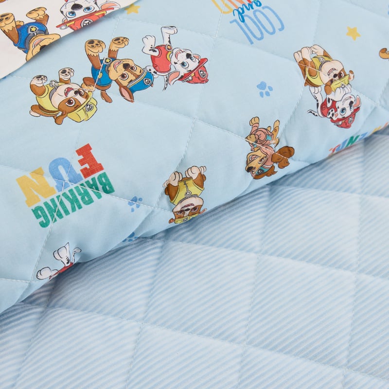 Paramount Paw Patrol Blue Coverlet