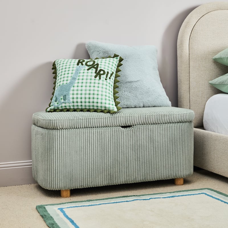 Kai Cord Sage Blanket Box