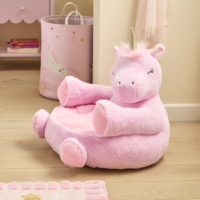 Starla Unicorn Pink Cuddle Chair