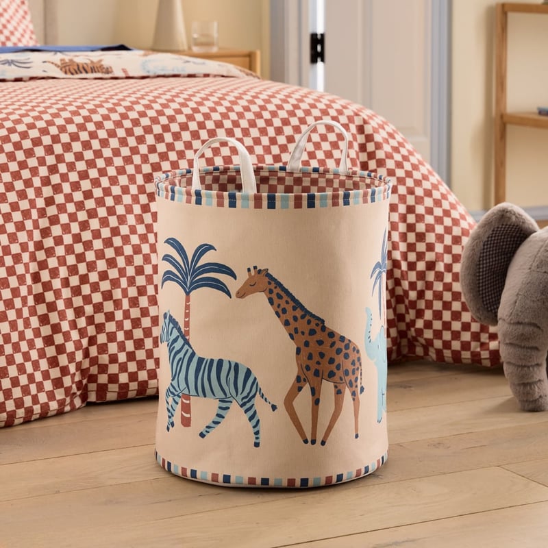 Safari Adventures Printed Storage Basket
