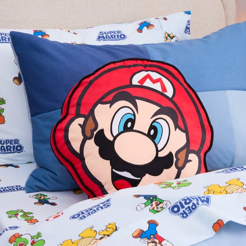 Nintendo Super Mario Red Mario Cushion
