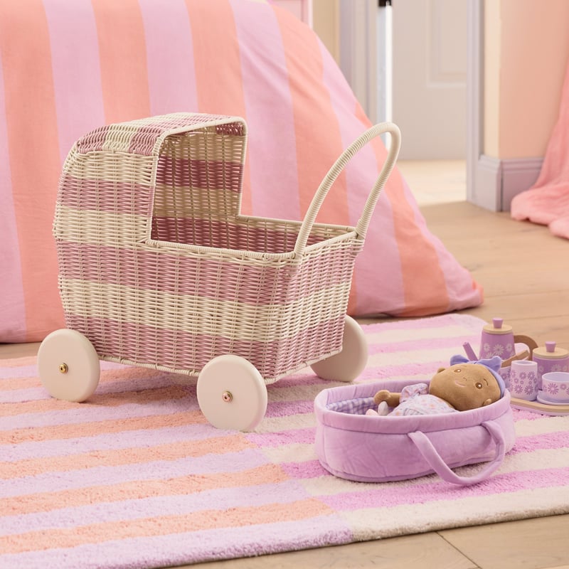 Adairs Kids - Mia Doll Play Pram | Adairs
