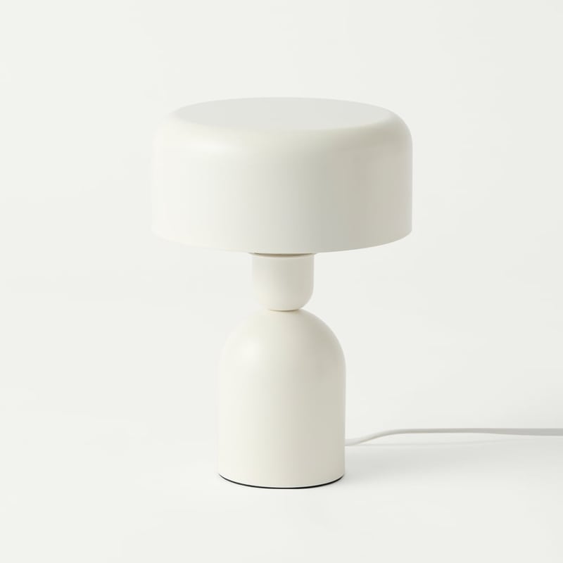 Soho White Soft Touch Lamp