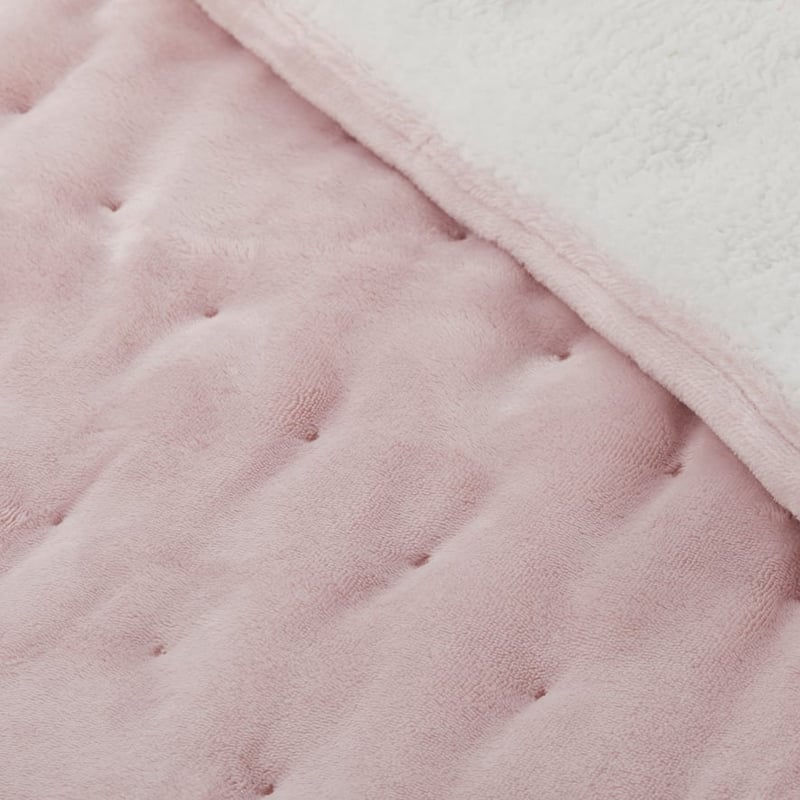 Embroidered Spot Rose Baby Blanket