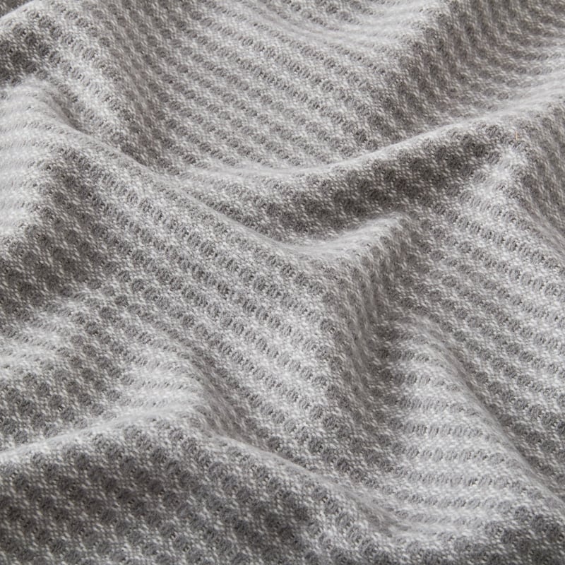 Bamboo Wool Grey Baby Blanket