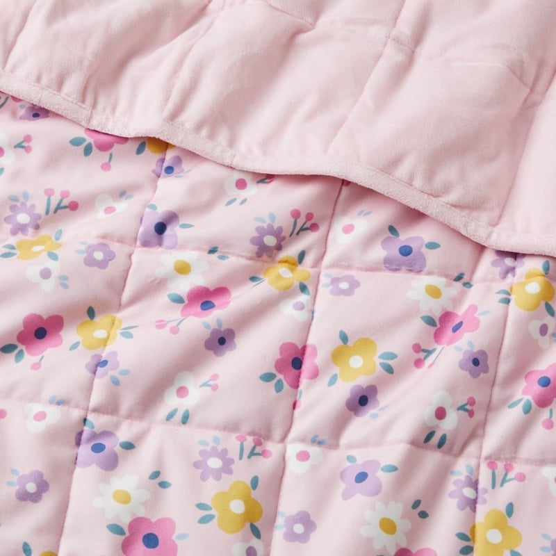 Printed Florette Weighted Blanket