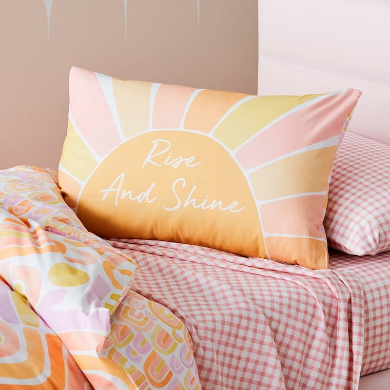 Rise & Shine Decorative Pillowcase
