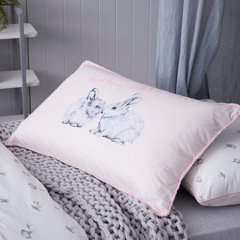 Enchanted Woodland Pink Quilt Cover Set