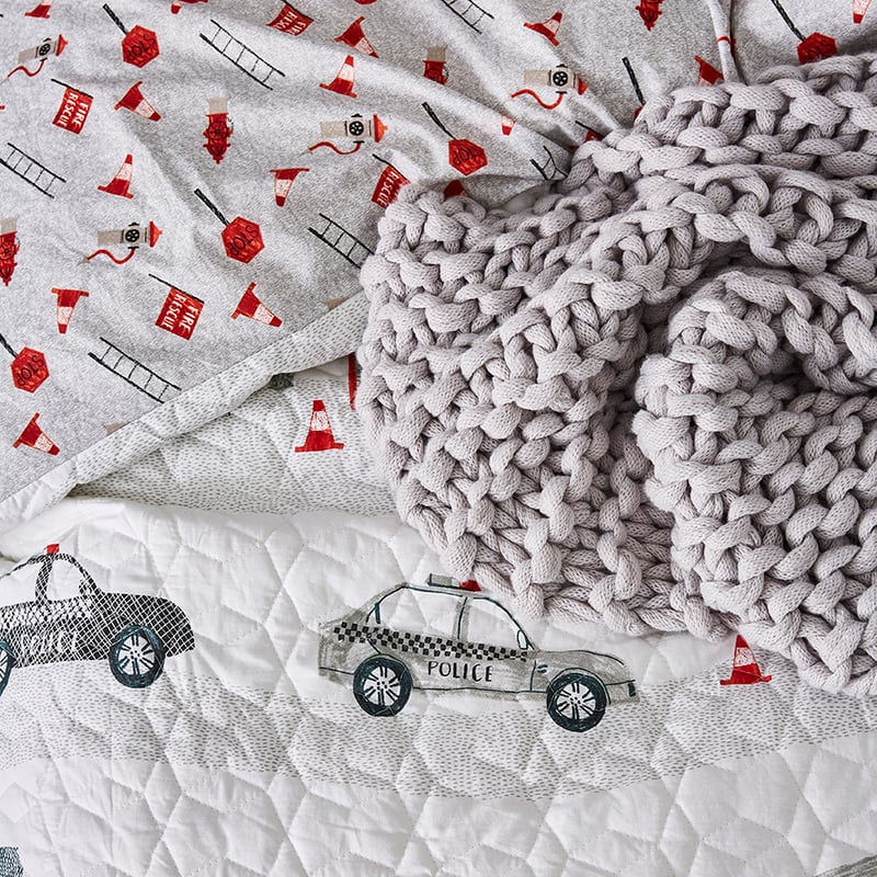 Emergency Quilted Quilt Cover Set