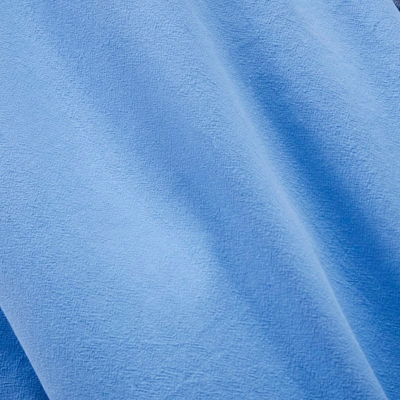 Stonewashed Cotton Cornflower Blue Duvet Cover Set