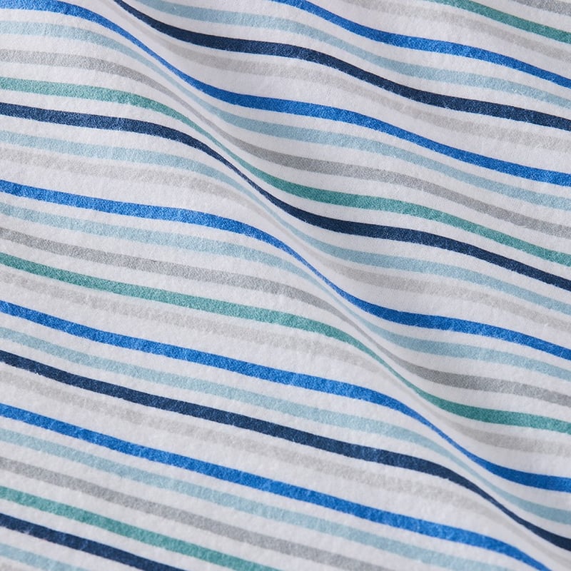 Truckin' Along Grey Flannelette Quilt Cover Set