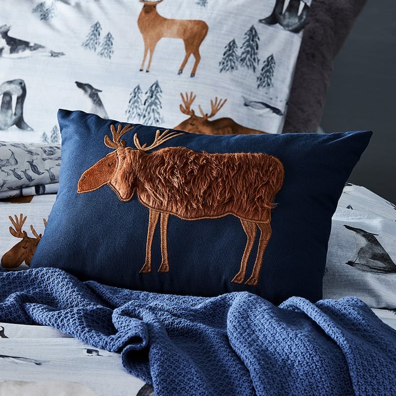 Arctic Animals Stonewashed Icicle Quilt Cover Set