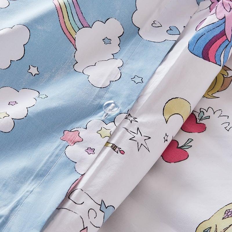 My Little Pony Rainbow Love White Quilt Cover Set