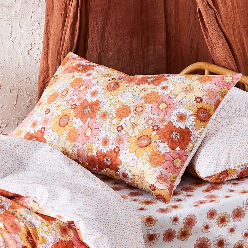 Wild Flower Sunshine Quilt Cover Set