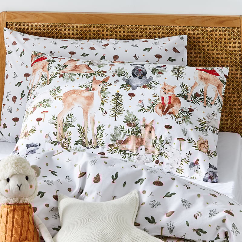 Festive Forest Multi Quilt Cover Set