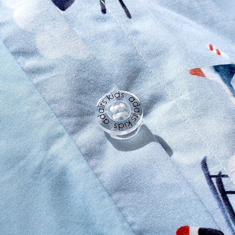 Gridlock Blue Quilt Cover Set