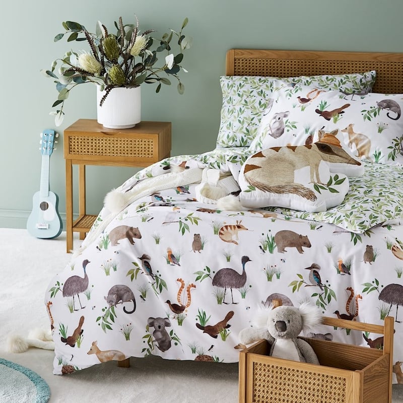 Native Animals Multi Quilt Cover Set