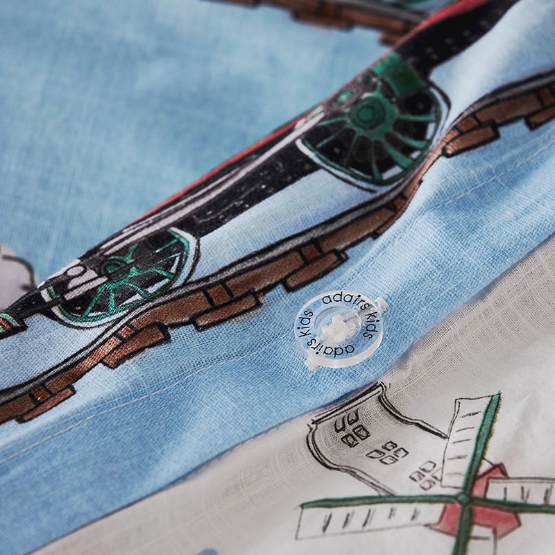 Thomas & Friends Sky Blue Quilt Cover Set