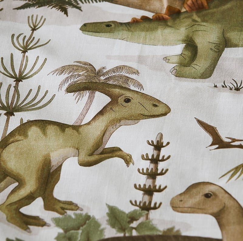 Fleur Harris Prehistorica Natural Quilt Cover Set