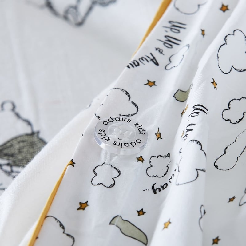 Disney Winnie The Pooh Natural Quilt Cover Set