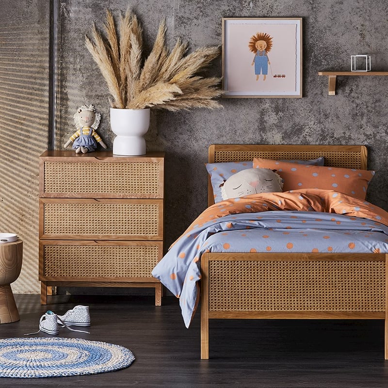 Mark Tuckey Polka Clay Organic Quilt Cover Set