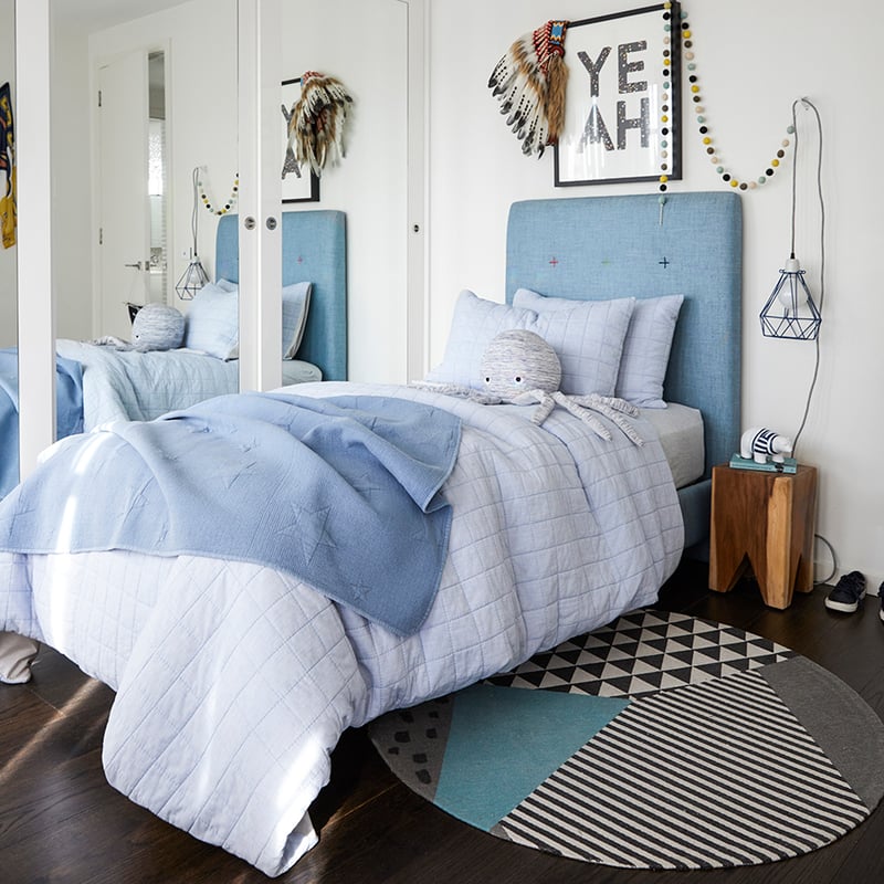 Levi Quilted Quilt Cover Set